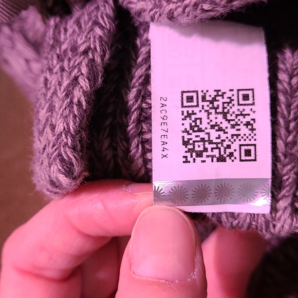 Womens UGG sweater knit lace up boots Size 9 - Picture 9 of 10